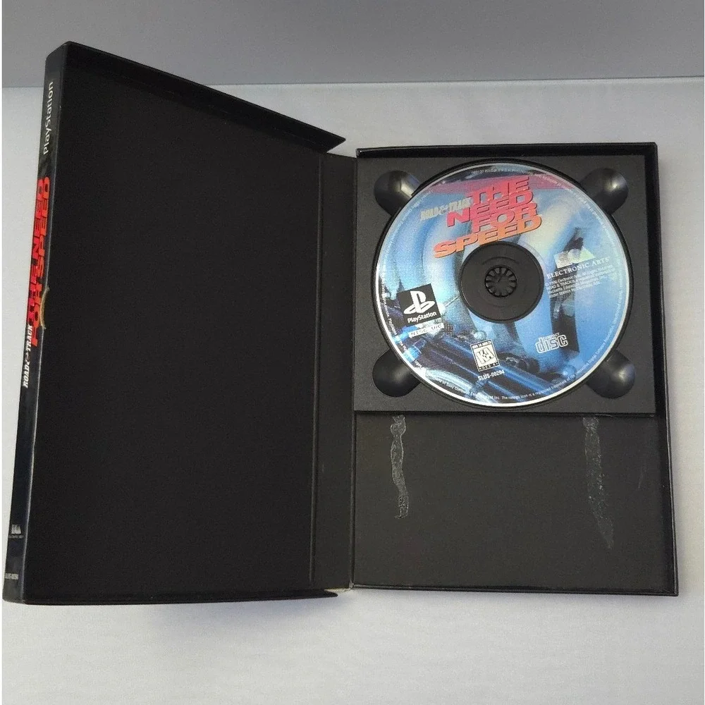 The Need for Speed - PS1 Long Box 1996 Box & Disc - Authentic Tested & Working!